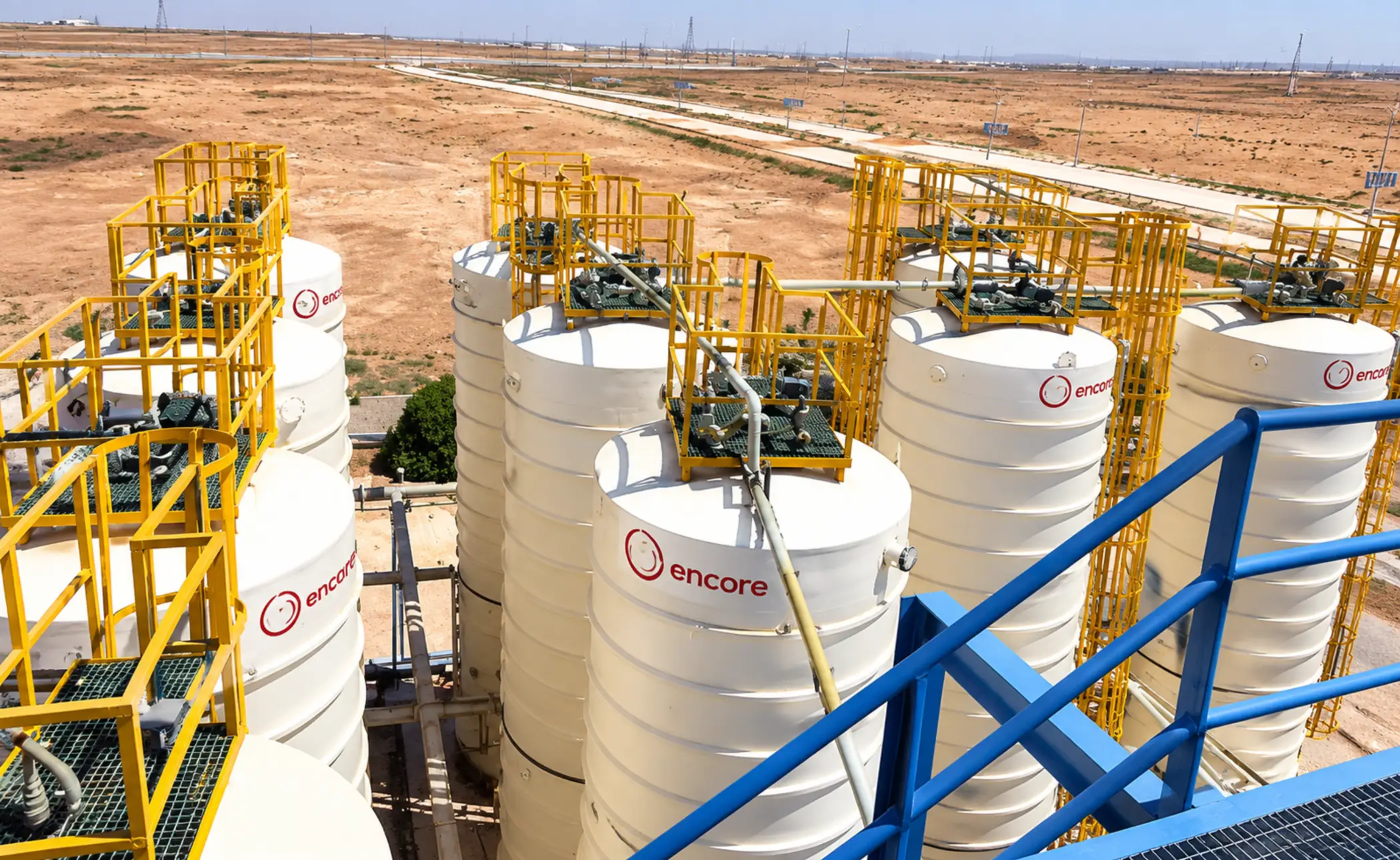 100,000 Ltrs HCl and Ferric Chloride Process Tanks