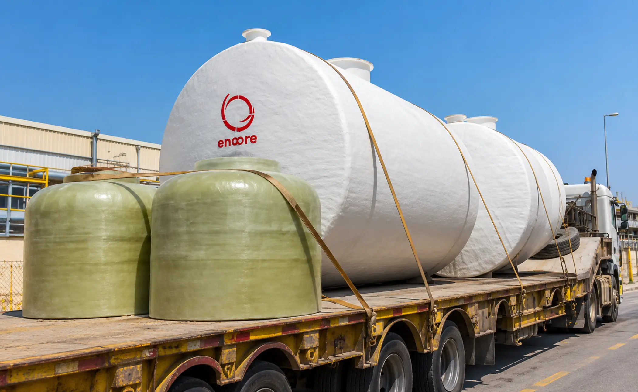 Underground Fuel Tank With Manway Riser
