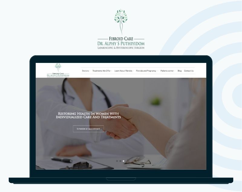 Fibroid specialist UAE - healthcare SEO case study