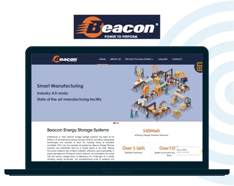 Cerebron Technolabz - Case Study - Beacon Power Systems