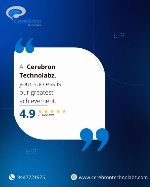 Cerebron Technolabz testimonials hero